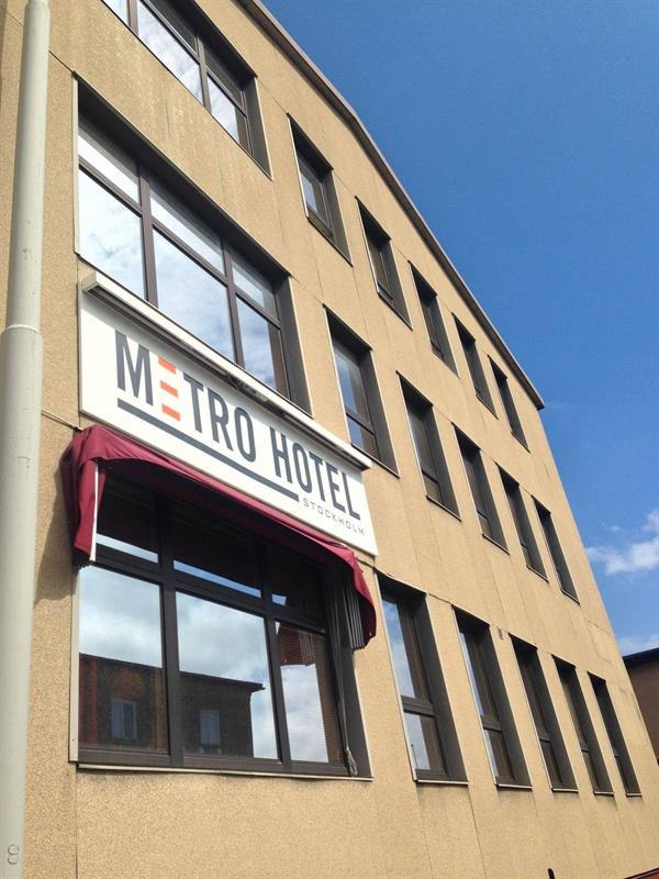 Metro Hotel Stockholm Bagian luar foto